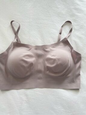 George Wireless Seamless Bralette - Mauve Taupe